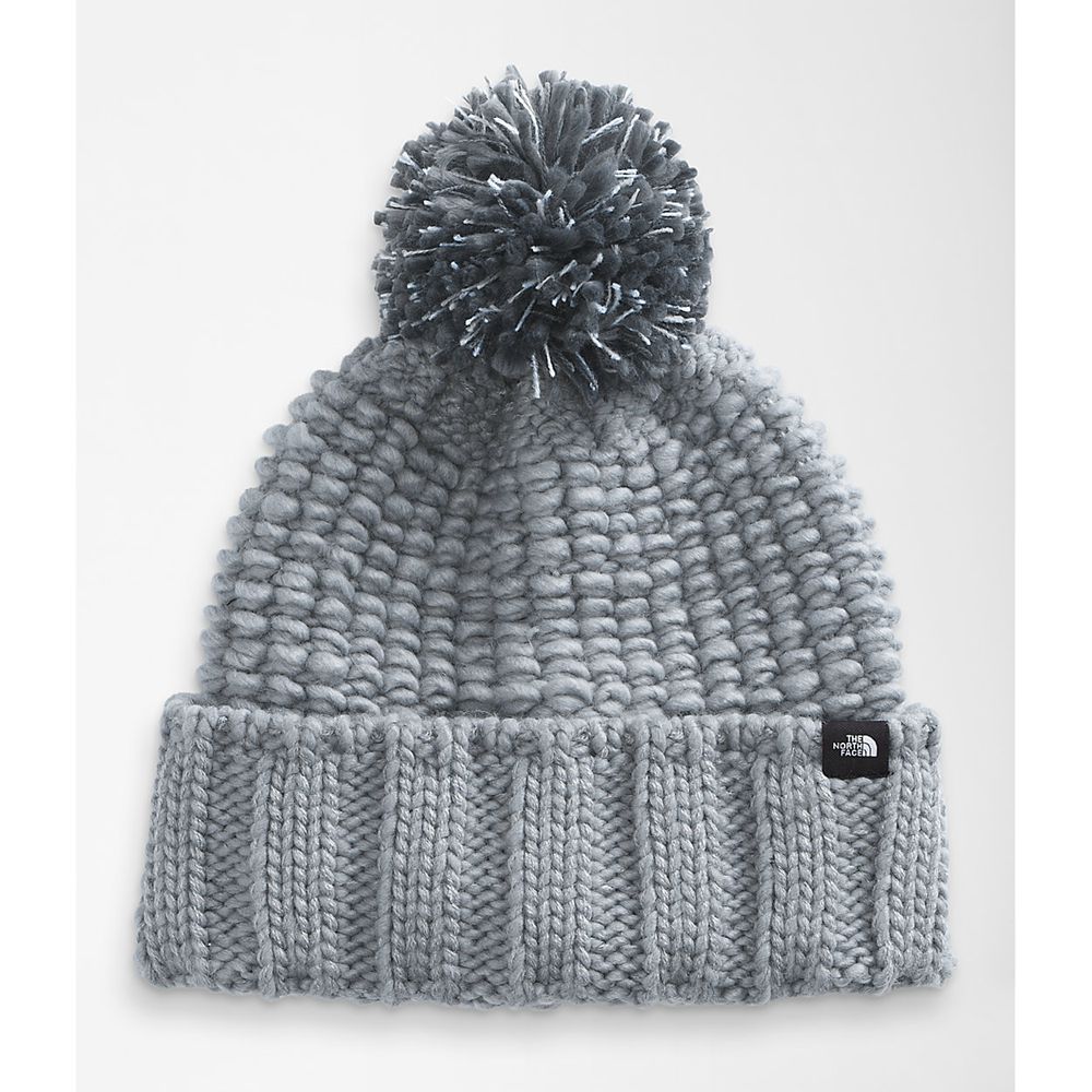 The North Face Beanies Womens Australia - The North Face Cozy Chunky Grey Hiking (ZEO-347298)